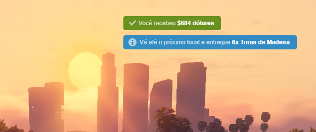 Imagem notificação entrega madeira